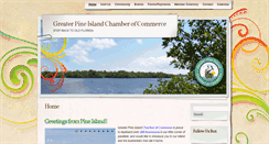 Desktop Screenshot of pineislandchamber.org